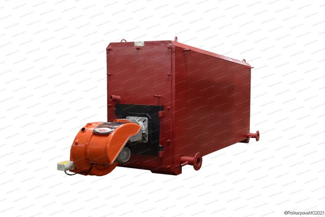 Газовый водогрейный котел 1.0 МВт