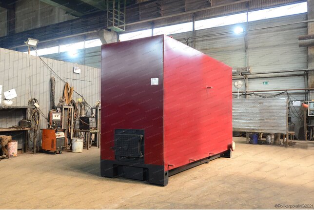 Котел КВр-1.45 К с золоуловителем