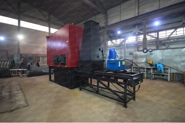 Котел на опилках отопительный 1.1 МВт