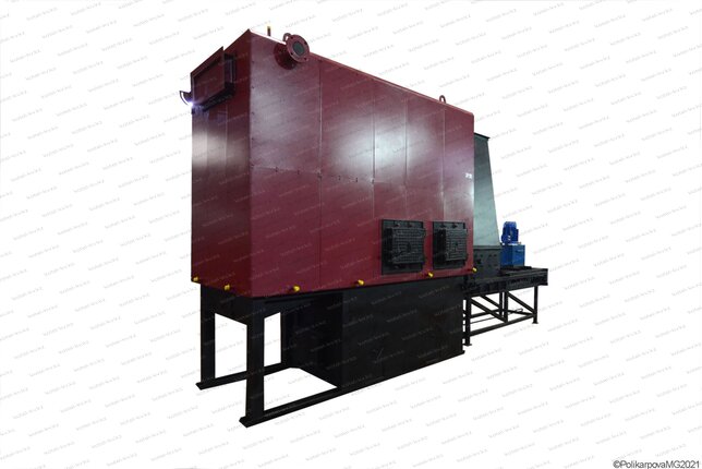 Котел 1.45 МВт на щепе и опилках автоматический