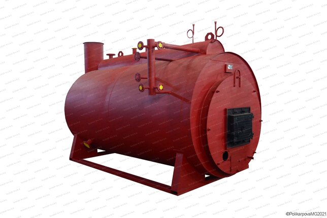Котел паровой 700 кг 130 С на угле